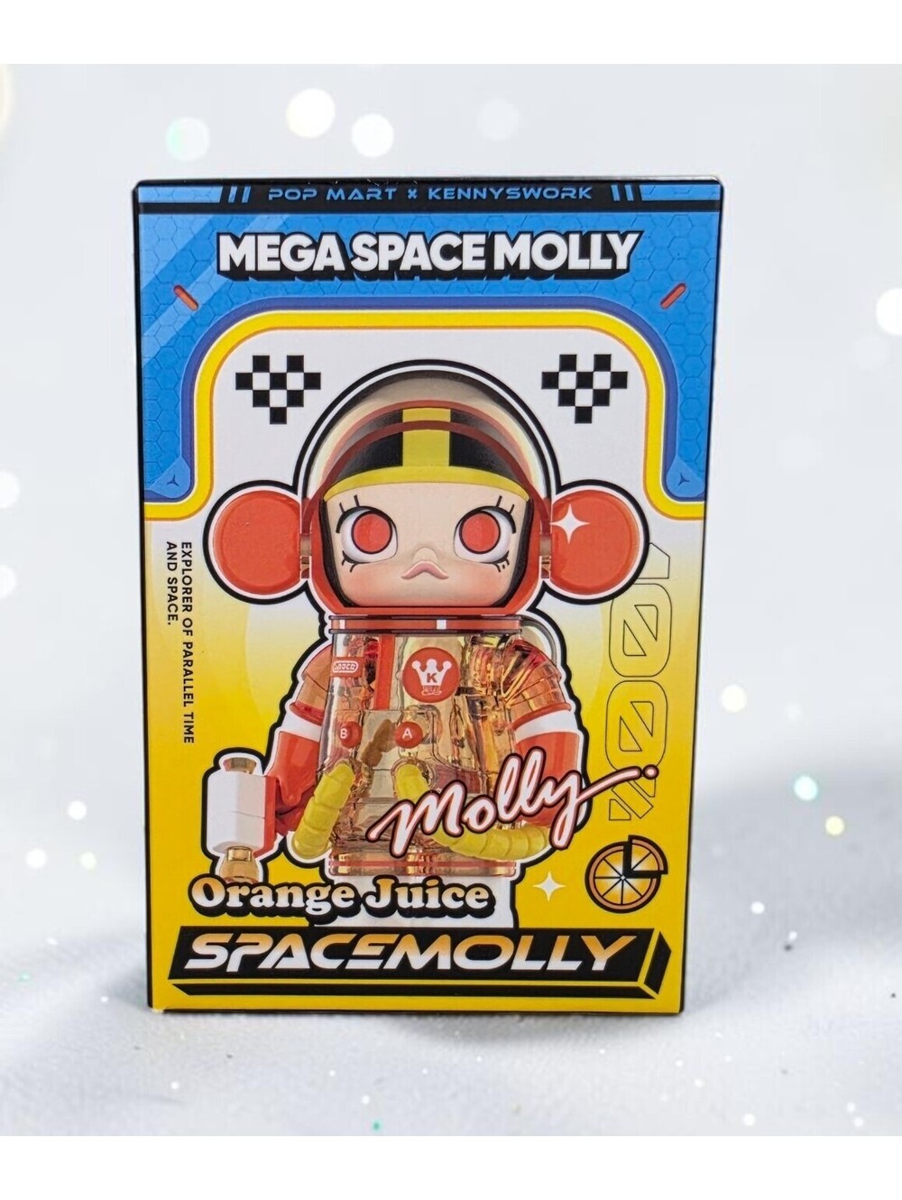 POP MART Mega Space Molly 100% Series 4 Christmas2024 Green Special 1/36 - Picture 8 of 13